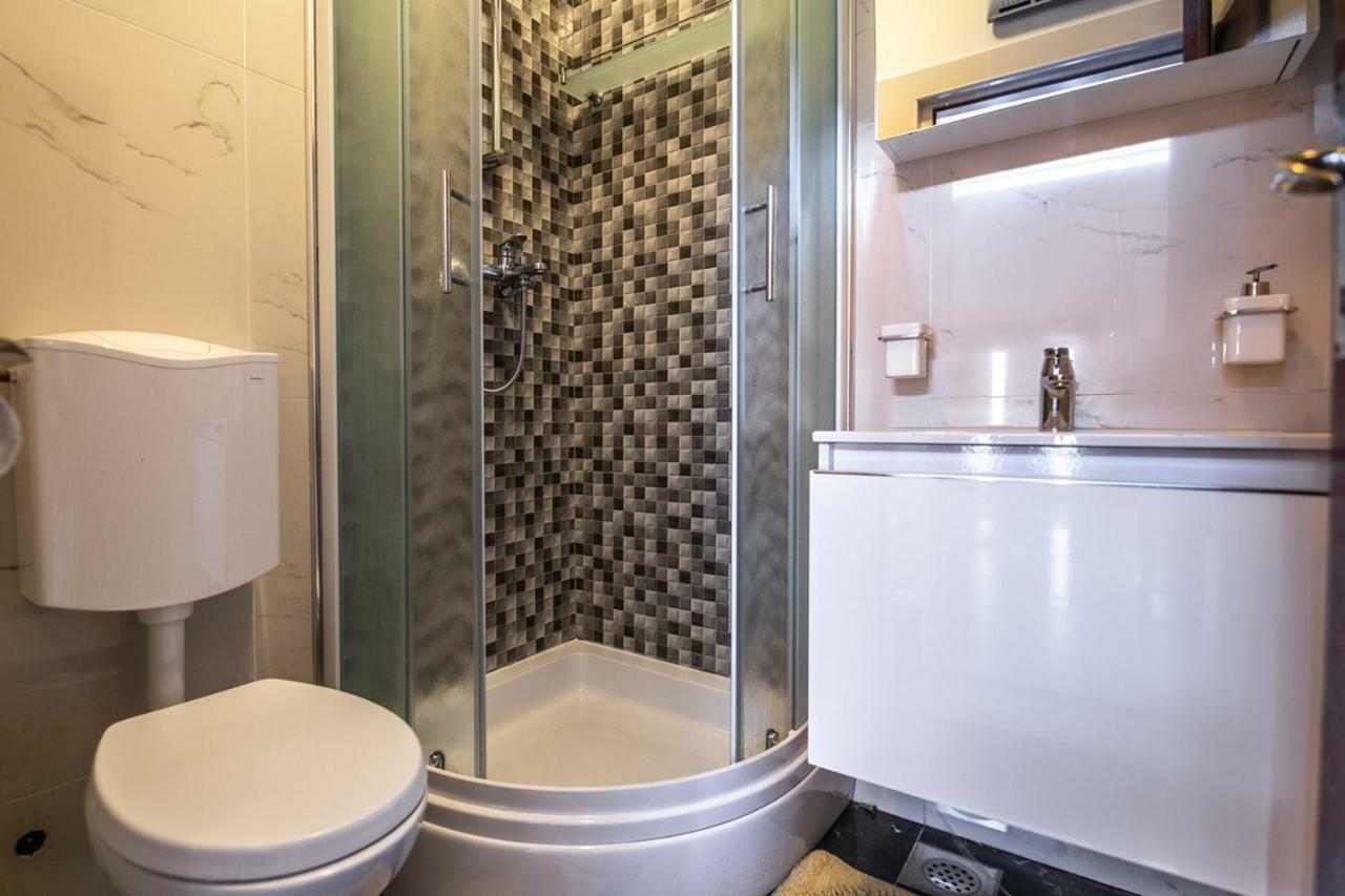 Cave Romane Apartment With Private Pool And Sea View Vinkuran Buitenkant foto